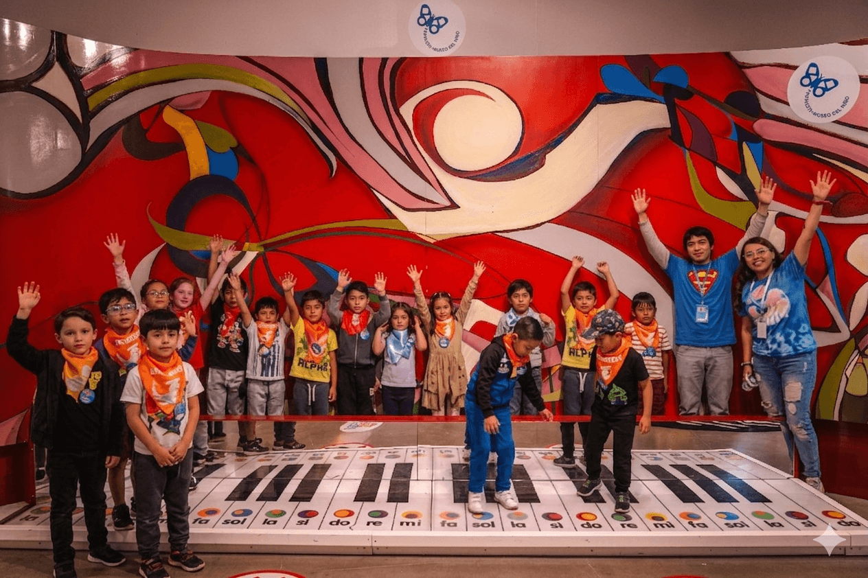 Niños en acción